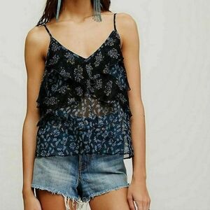 Free People | Floral Chiffon Camisole
